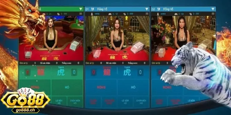Định vị Rồng Hổ online trong thế giới bài trực tuyến